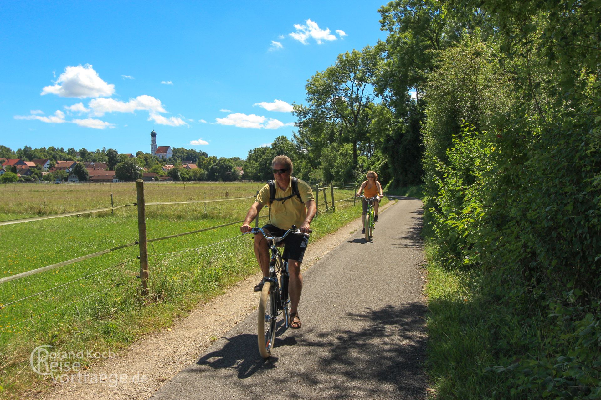 mit Kindern per Rad über die Alpen, Via Claudia Augusta, Lechradweg, Lechauen